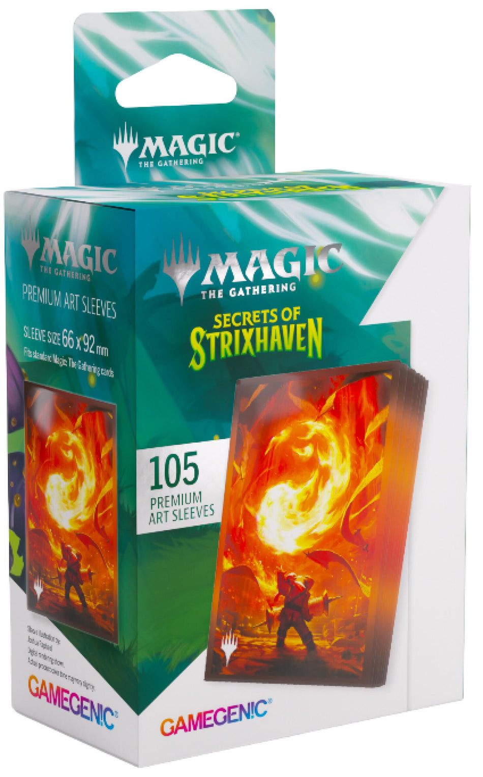Gamegenic Magic The Gathering Secrets of Strixhaven Premium Art Sleeves - Mountain