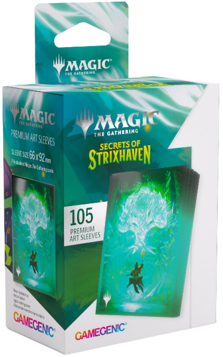 Gamegenic Magic The Gathering Secrets of Strixhaven Premium Art Sleeves - Forest