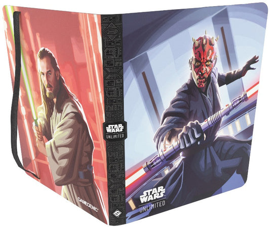 Star Wars Unlimited 18-Pocket Album - Qui-Gon Jinn/Darth Maul