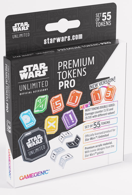Star Wars Unlimited Acrylic Tokens PRO