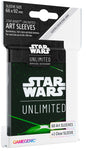 Star Wars: Unlimited Art Sleeves - Card Back Green