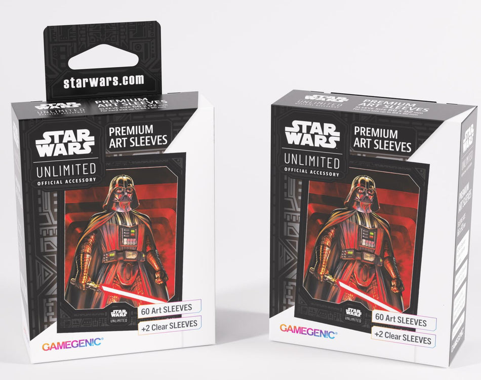 Gamegenic Star Wars Unlimited Premium Art Sleeves - Darth Vader Unstoppable