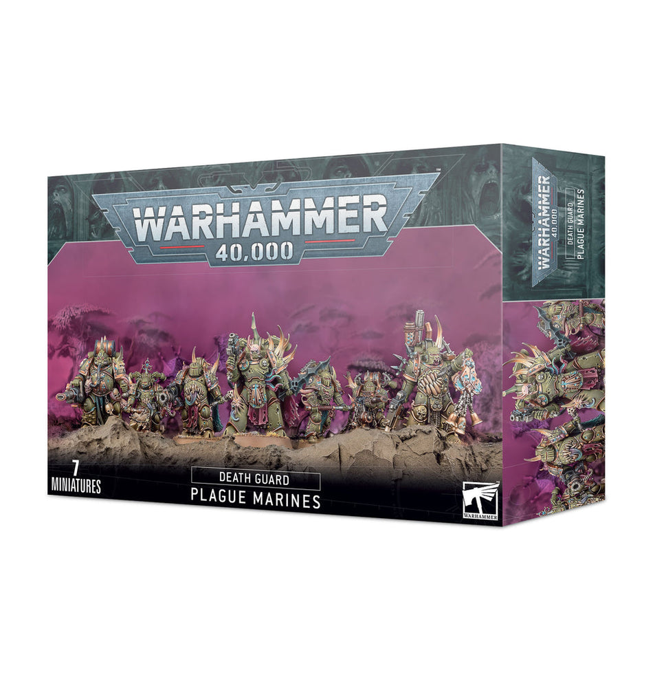 Warhammer 40K: Death Guard Plague Marines