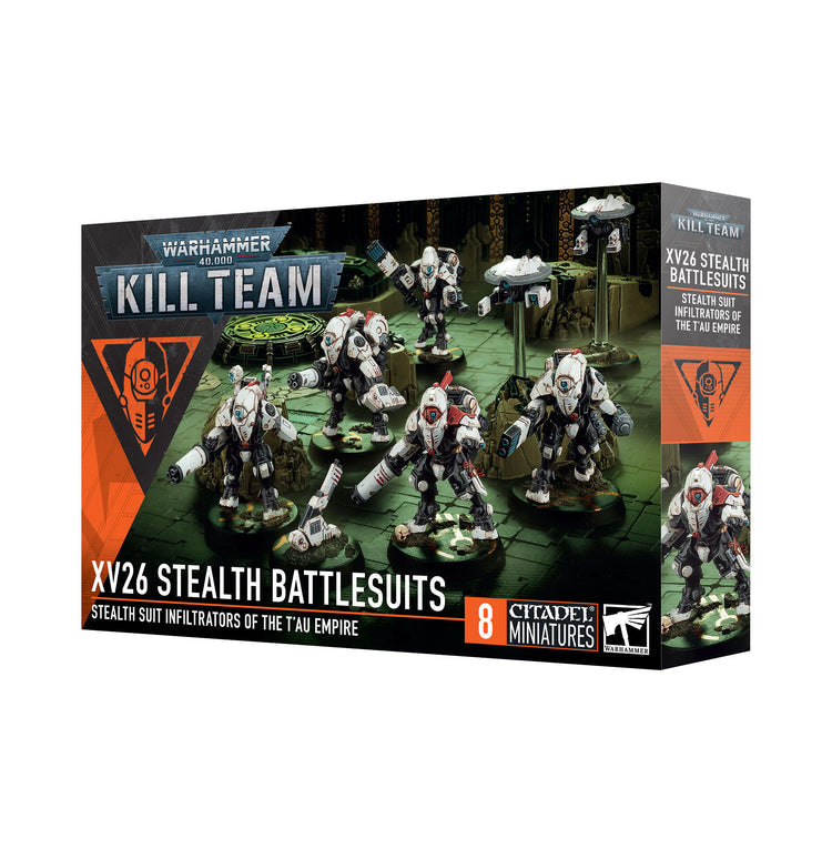 Warhammer 40K: KILL TEAM: XV26 STEALTH BATTLESUITS