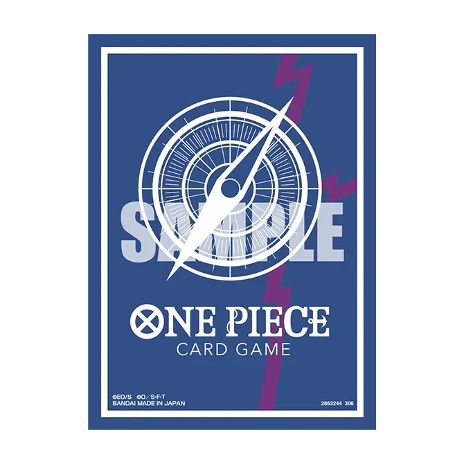 One Piece Card Game: Official Sleeves Display – Set 16 - Standard blue