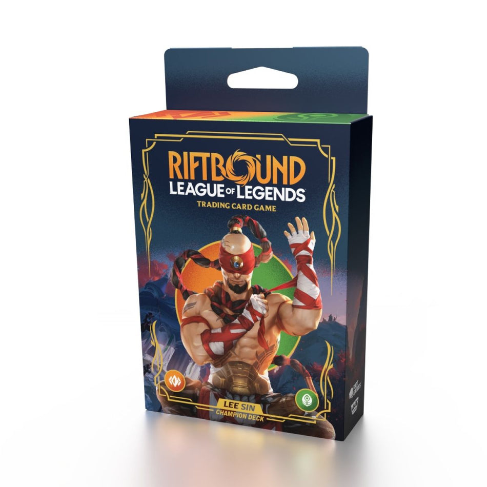 Riftbound: League of Legends TCG – Champion Deck Display – Origins: Lee Sin