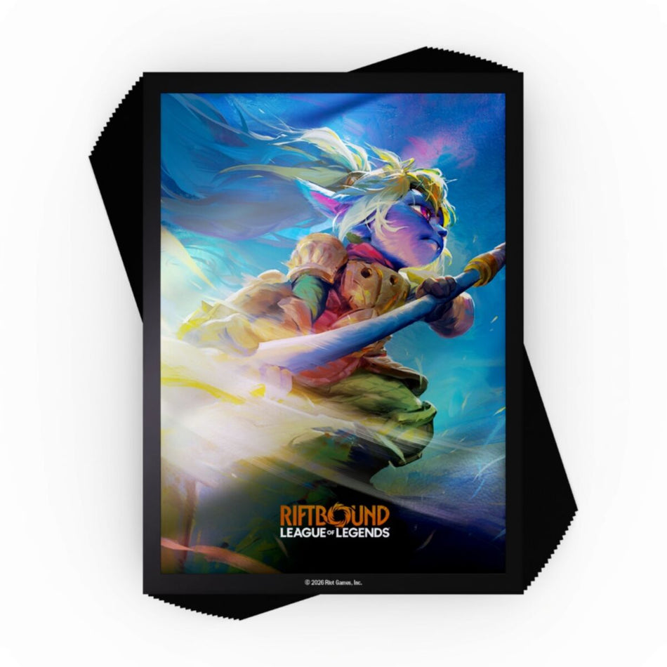 Riftbound: League of Legends TCG – Sleeves – Unleashed: Poppy, Keeper of the Hammer