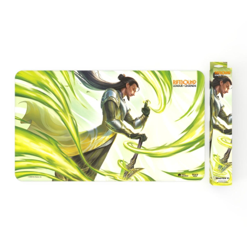Riftbound: League of Legends TCG – Playmat – Unleashed: Master Yi, Wuju Master