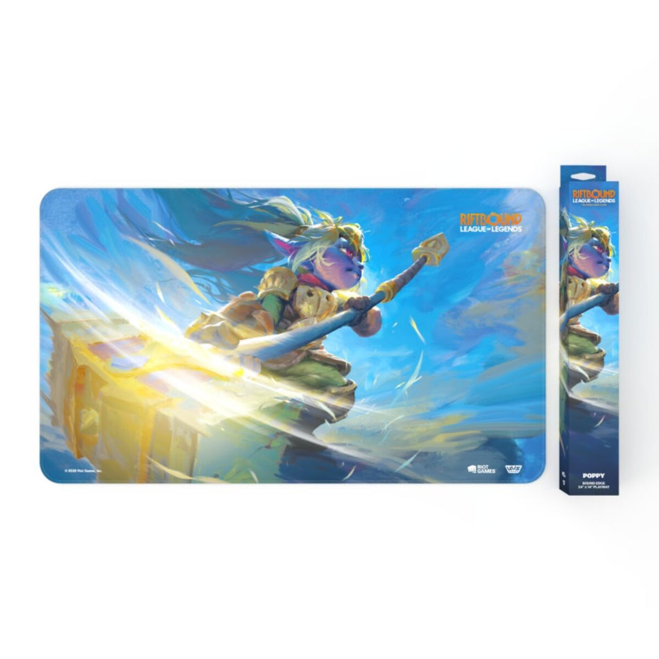 Riftbound: League of Legends TCG – Playmat – Unleashed: Poppy, Keeper of the Hammer