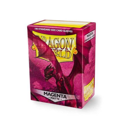 Dragon Shield: Sleeves – White – Magenta