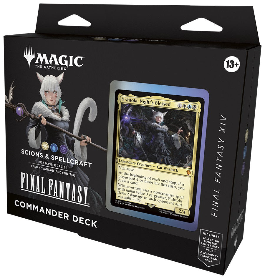 Magic the Gathering Final Fantasy Commander Decks (4 Varriants)