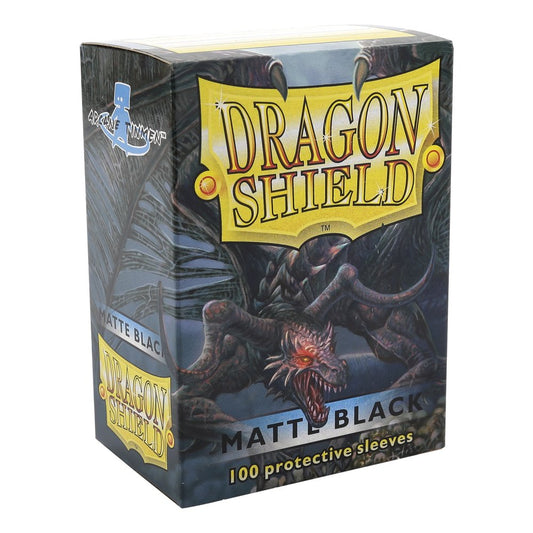 Dragon Shield: Sleeves - Matte - Black