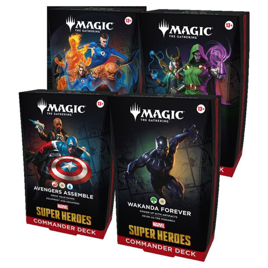 PREORDER - Magic Marvel Super Heroes - Commander Deck