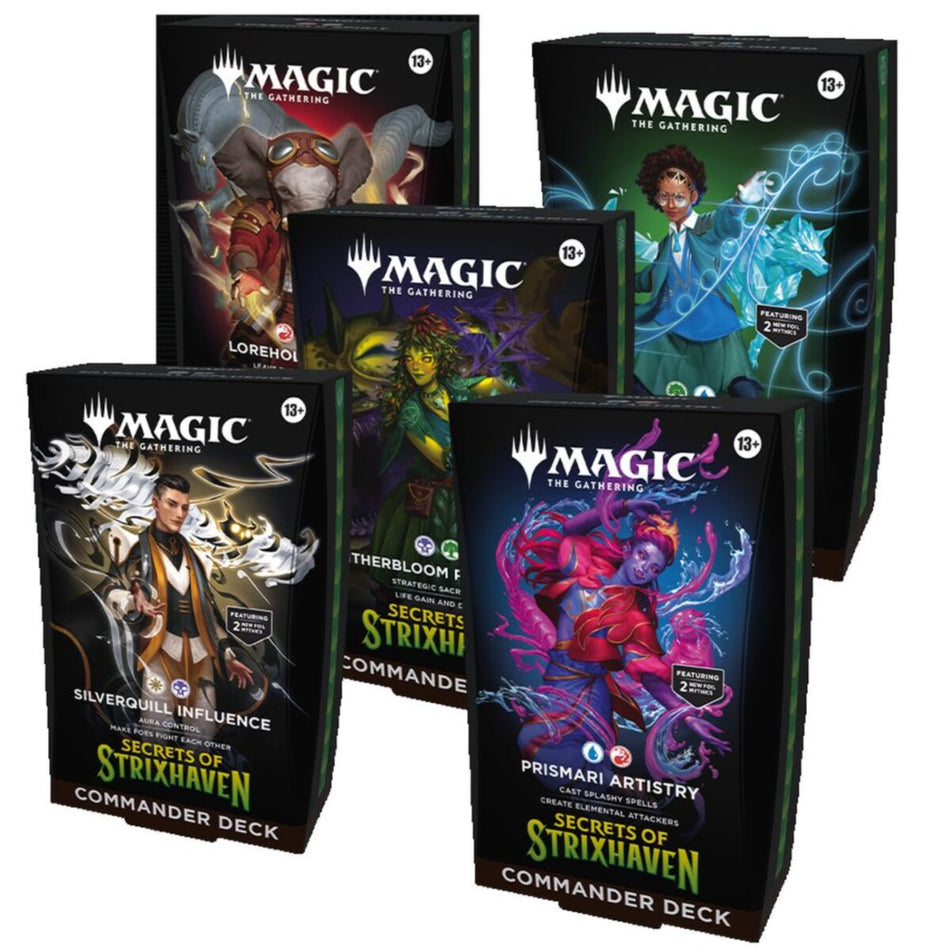 [Preorder] Magic Secrets of Strixhaven - Commander Deck