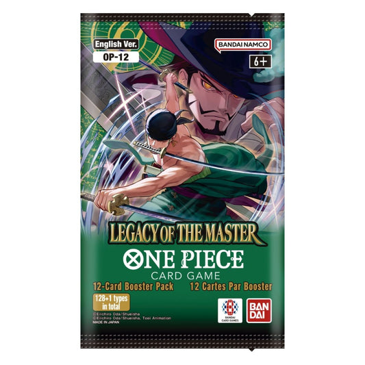 One Piece Card Game OP-12: Legacy of the Master (Single Booster Pack)
