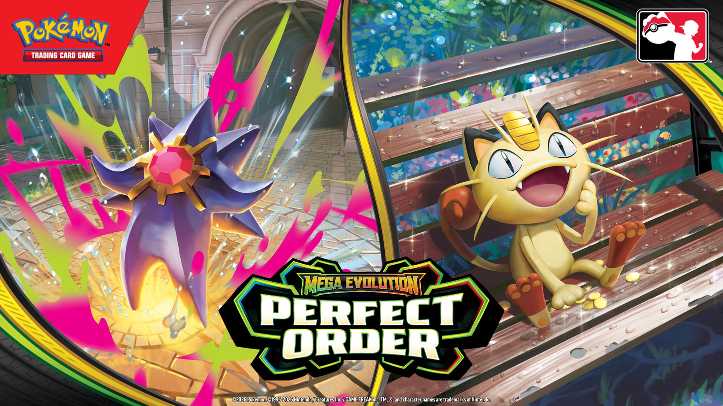 **Ticketed Event** - Pokemon: Perfect Order Prerelease - 14th March 2026. @12pm