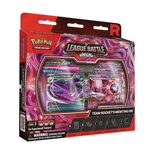 Pokémon TCG: Team Rocket’s Mewtwo ex League Battle Deck