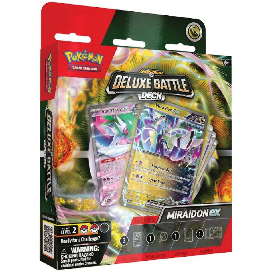 Pokemon TCG: Miraidon and Koraidon ex Deluxe Battle Deck (individual)