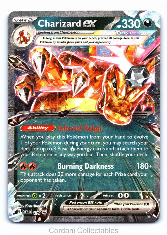 Charizard ex - 196 196 - Scarlett and Violet EN Promo