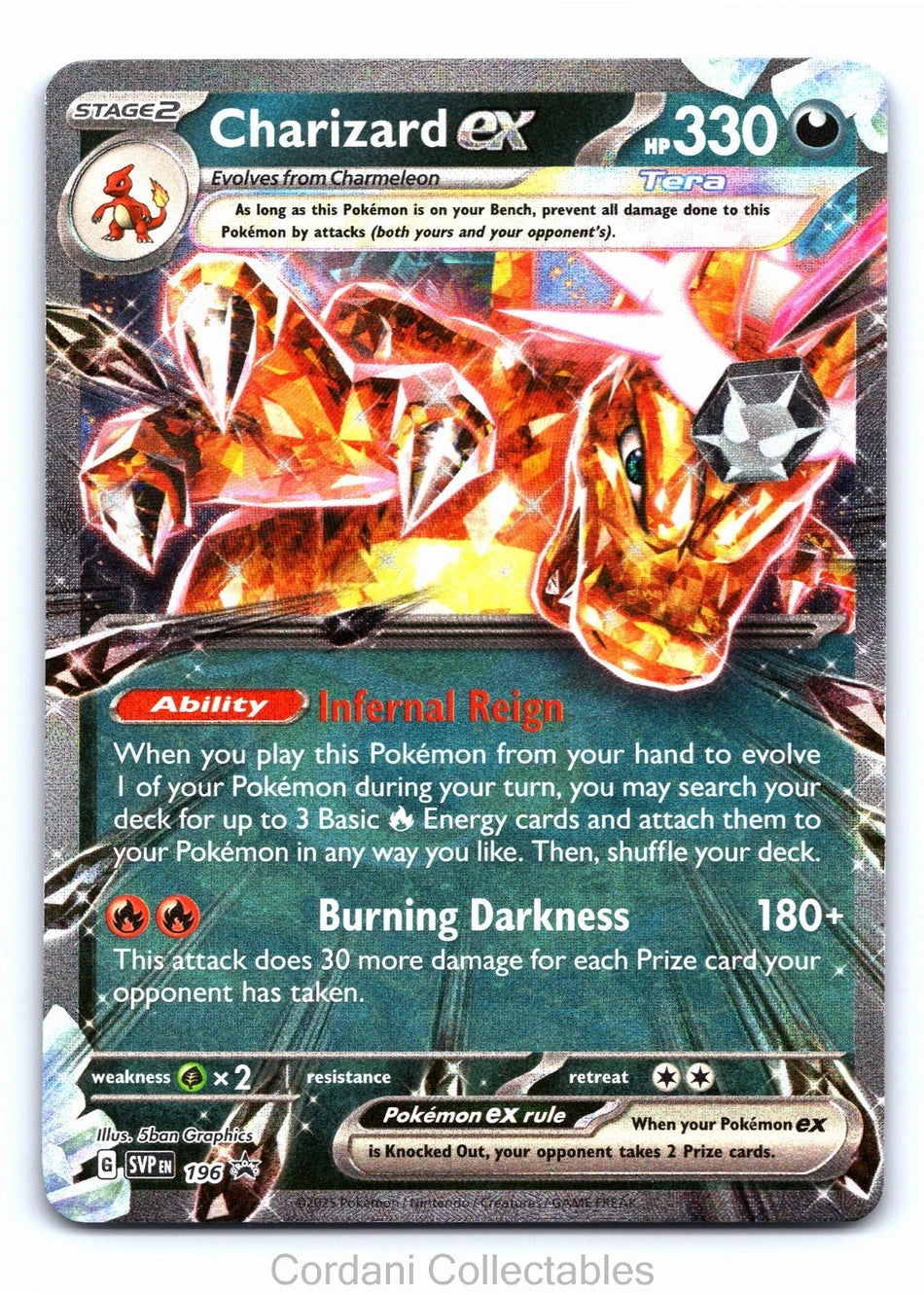 Charizard ex - 196 196 - Scarlett and Violet EN Promo