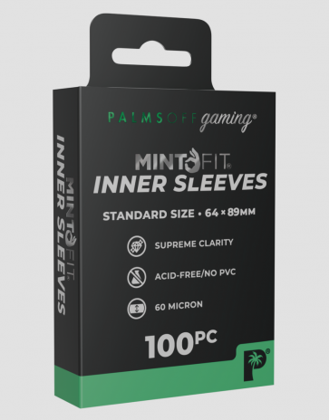 Palms Off Gaming - MiniFit Inner Sleeves - Standard Size - 100pc