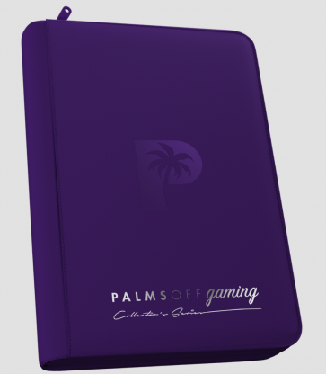 Palms Off Gaming - Collector's Series 12 Pocket SIDE LOADER Zip Trading Card Binder