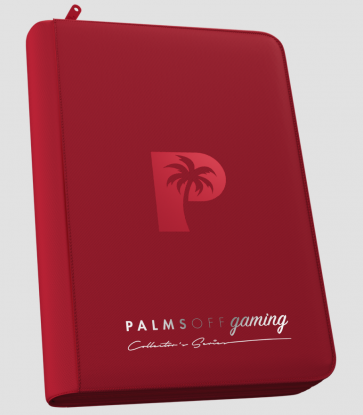 Palms Off Gaming - Collector's Series 4 Pocket SIDE LOADER Zip Trading Card Binder