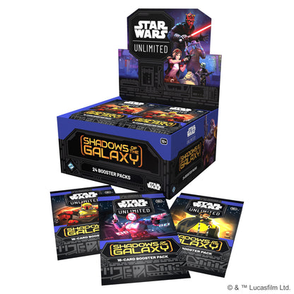 Star Wars Unlimited - Shadows of the Galaxy Booster (Single Pack Booster)