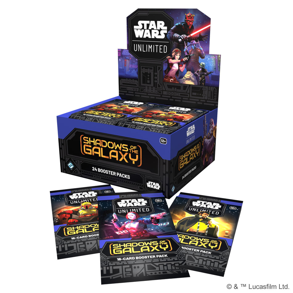 Star Wars Unlimited - Shadows of the Galaxy Booster (Single Pack Booster)