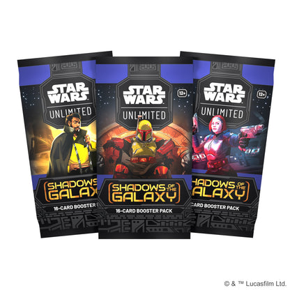 Star Wars Unlimited - Shadows of the Galaxy Booster (Single Pack Booster)