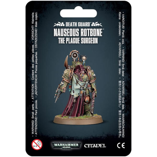 Warhammer 40K: Death Guard Nauseous Rotbone Plague Surgeon