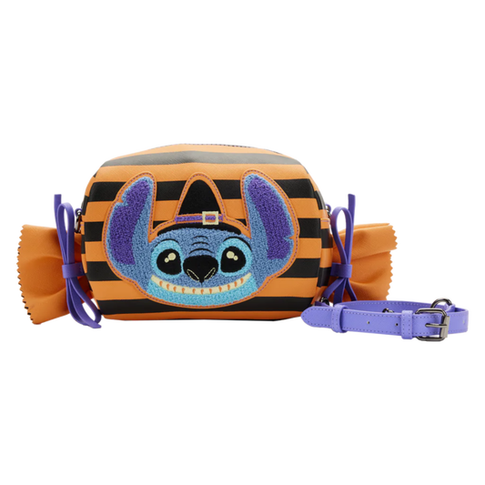 Loungefly - Lilo & Stitch - Halloween Candy Wrapped Crossbody Bag